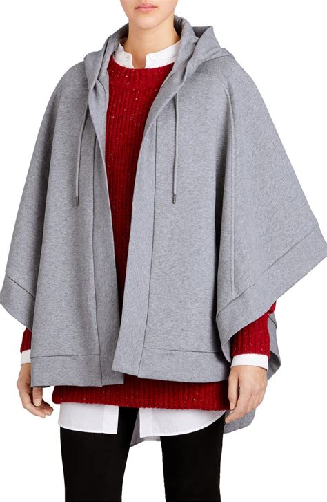 burberry poncho nordstrom|burberry poncho shawl pockets.